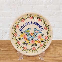 ポーリッシュポタリー VENA 豆皿φ10cm_V372-U745