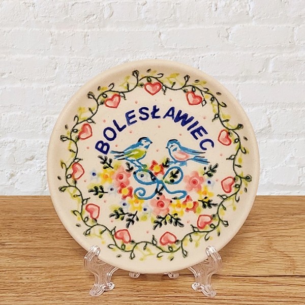 ポーリッシュポタリー VENA 豆皿φ10cm_V372-U745