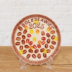 ポーリッシュポタリー VENA 豆皿φ10cm_V372-C416