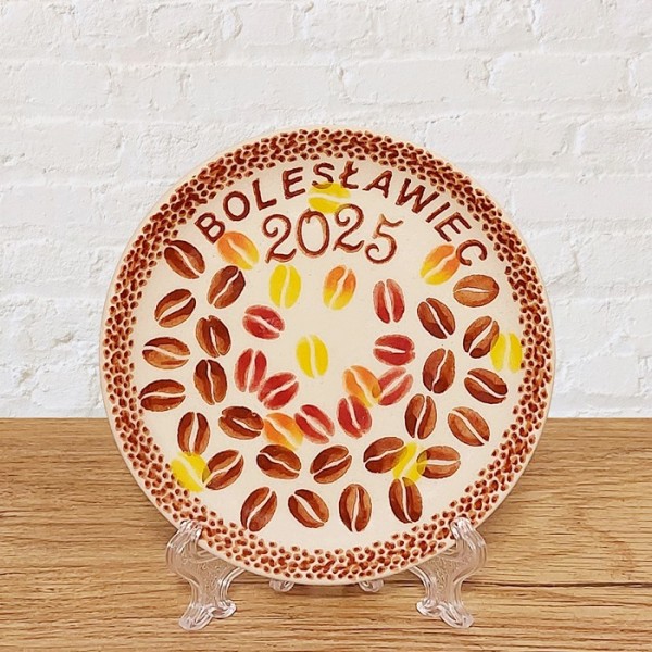 ポーリッシュポタリー VENA 豆皿φ10cm_V372-C416