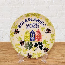 ポーリッシュポタリー VENA 豆皿φ10cm_V372-U999