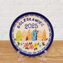 ポーリッシュポタリー VENA 豆皿φ10cm_V372-U999