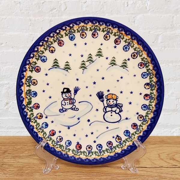 ポーリッシュポタリー VENA 平皿φ19.5cm_V132-A233