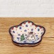 ポーリッシュポタリー CERAMIKA ARTYSTYCZNA 花びら型薬味皿φ9cm_CAG80-U4661