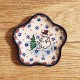 ポーリッシュポタリー CERAMIKA ARTYSTYCZNA 花びら型薬味皿φ9cm_CAG80-U4661