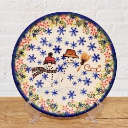 ポーリッシュポタリー VENA 平皿φ19.5cm_V132-U1-583