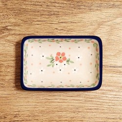 ポーリッシュポタリー CERAMIKA ARTYSTYCZNA スクエアミニボウル50ml_C20-2345X