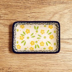 ポーリッシュポタリー CERAMIKA ARTYSTYCZNA スクエアミニボウル50ml_C20-2424X