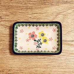 ポーリッシュポタリー CERAMIKA ARTYSTYCZNA スクエアミニボウル50ml_C20-2355X