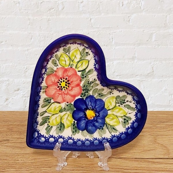 ポーリッシュポタリー VENA ハートプレート_V392-A512