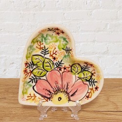 ポーリッシュポタリー VENA ハートプレート_V392-A532