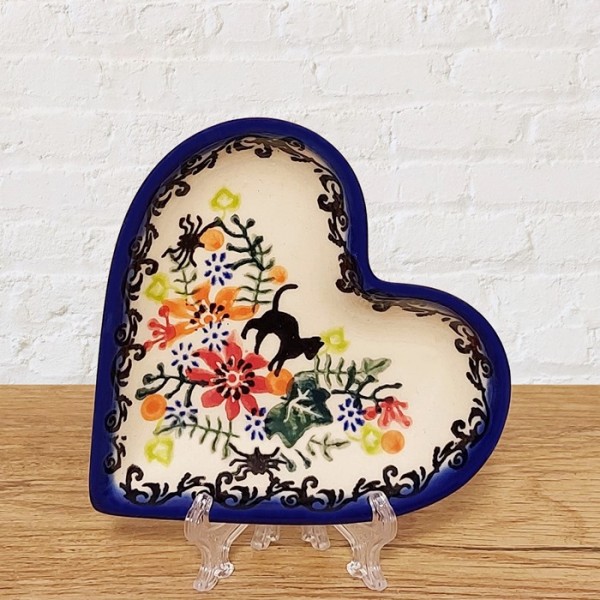 ポーリッシュポタリー VENA ハートプレート_V392-U631