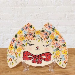 ポーリッシュポタリー VENA 豆皿13.5cm_V662-C124