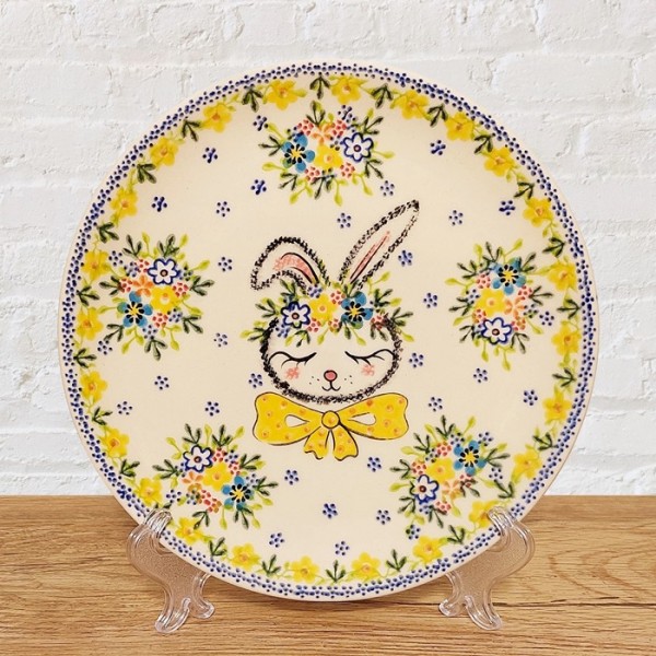 ポーリッシュポタリー VENA平皿φ19cm_V132-A588