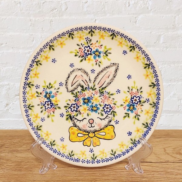 ポーリッシュポタリーVENA平皿17.5cm_V195-A588