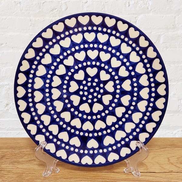 ポーリッシュポタリーCERAMIKA ARTYSTYCZNA 平皿20cm_CA086-375EX