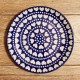 ポーリッシュポタリーCERAMIKA ARTYSTYCZNA 平皿20cm_CA086-375EX