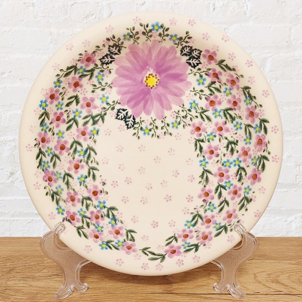 ポーリッシュポタリー VENA スープ・パスタ皿φ23cm_V133-U208