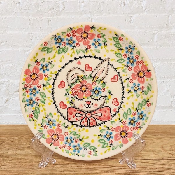 ポーリッシュポタリー VENA 平皿17cm_V195-A1-589