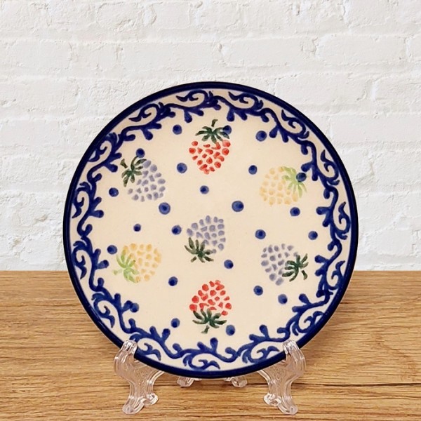 ポーリッシュポタリー CERAMIKA ARTYSTYCZNA プレートφ10cm｜CA262-1499X