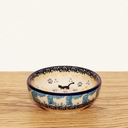 ポーリッシュポタリー CERAMIKA ARTYSTYCZNA 薬味皿φ9cm_B88-2153X