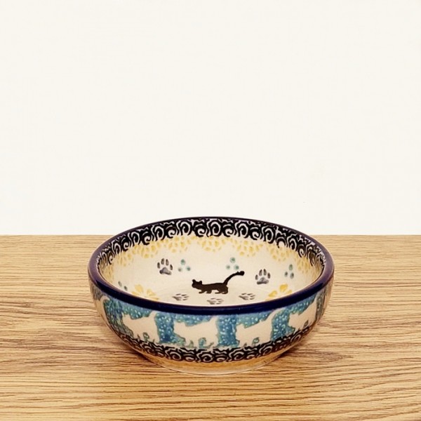 ポーリッシュポタリー CERAMIKA ARTYSTYCZNA 薬味皿φ9cm_B88-2153X