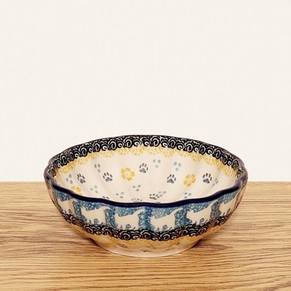 ポーリッシュポタリー CERAMIKA ARTYSTYCZNA フリルボウル_CA23-2153X