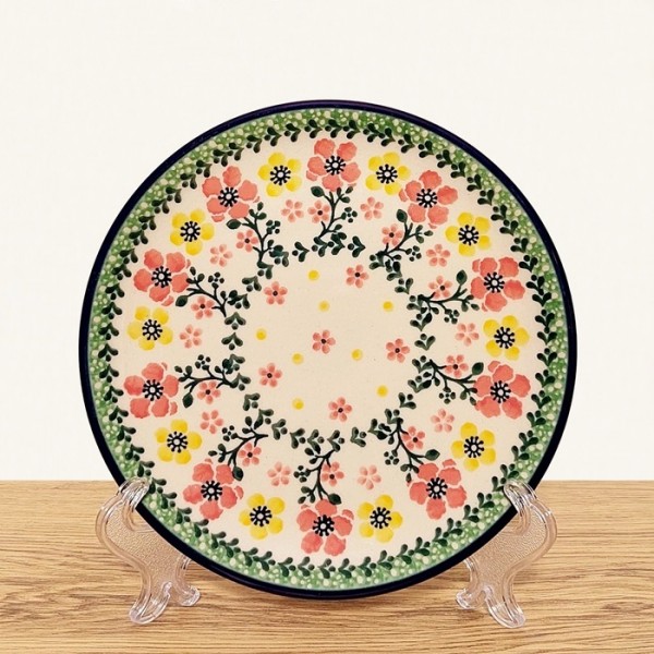 ポーリッシュポタリー CERAMIKA ARTYSTYCZNA 平皿16cm_CA261-1771X