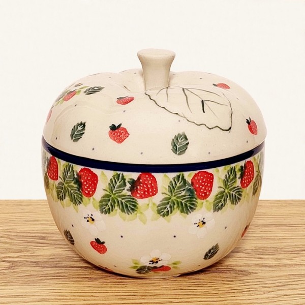 ポーリッシュポタリーCERAMIKA ARTYSTYCZNAアップルポット12cm_CA34-2709X