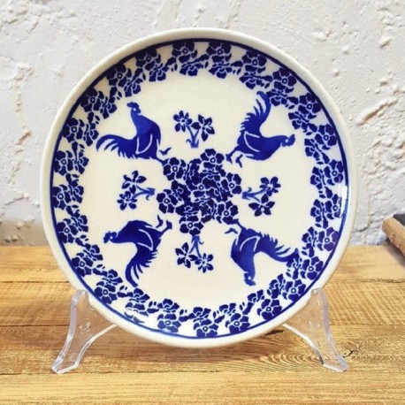 ポーリッシュポタリー (ポーランド食器) 平皿φ16cm｜GU818-1149