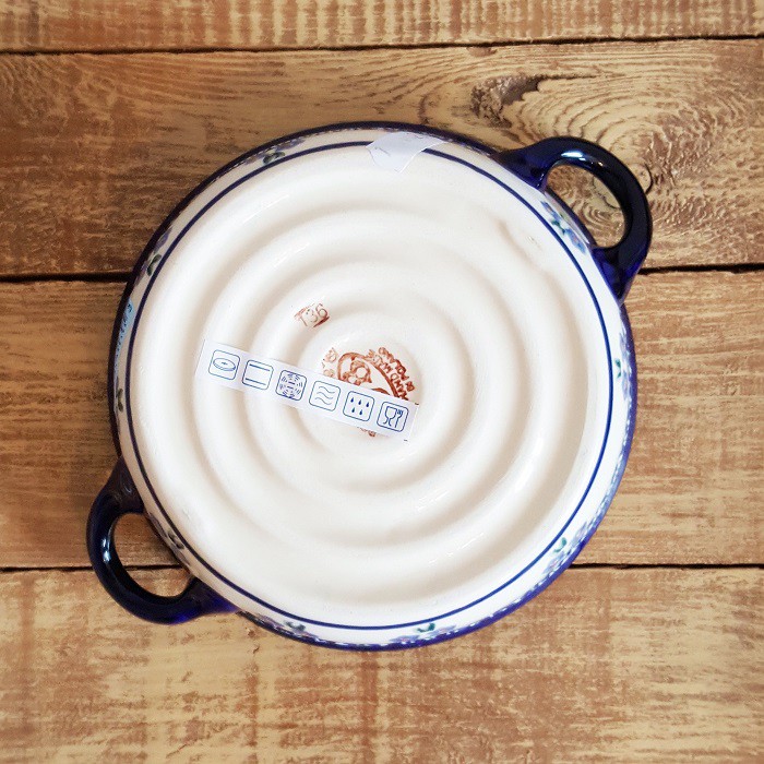 ポーリッシュポタリー (ポーランド食器) ラウンドキャセロール