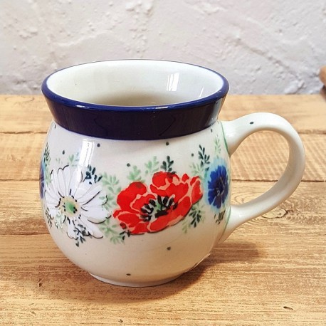 ポーリッシュポタリー CERAMIKA ARTYSTYCZNA ﾎﾟｰﾗﾝﾄﾞﾏｸﾞｶｯﾌﾟ 250ml CA005-2221X